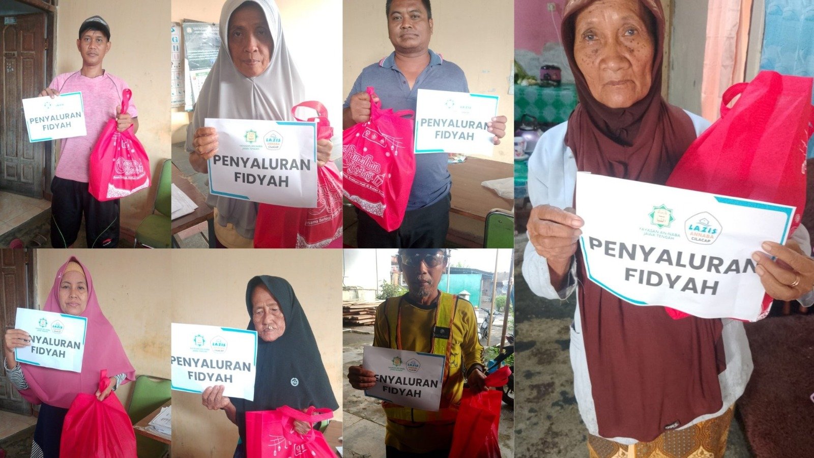 LAZIS AnNaba Salurkan Paket Sembako Fidyah bagi Warga Prasejahtera di Tegalkamulyan