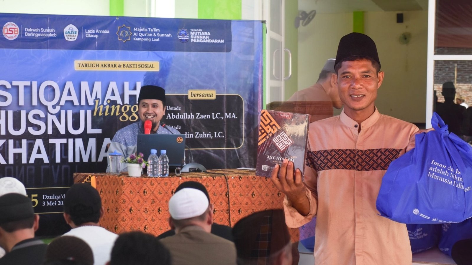 Sinergi Dakwah dan Kemanusiaan di Ujunggagak: Upaya Kolektif Membenteng Akidah dan Membangun Ekonomi di Kampung Laut