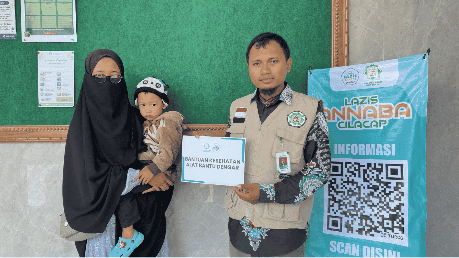 Harapan untuk Ammar: LAZIS Annaba Bantu Balita dengan Gangguan Pendengaran, Orang Tua Diingatkan Jaga Kesehatan Sejak Kehamilan