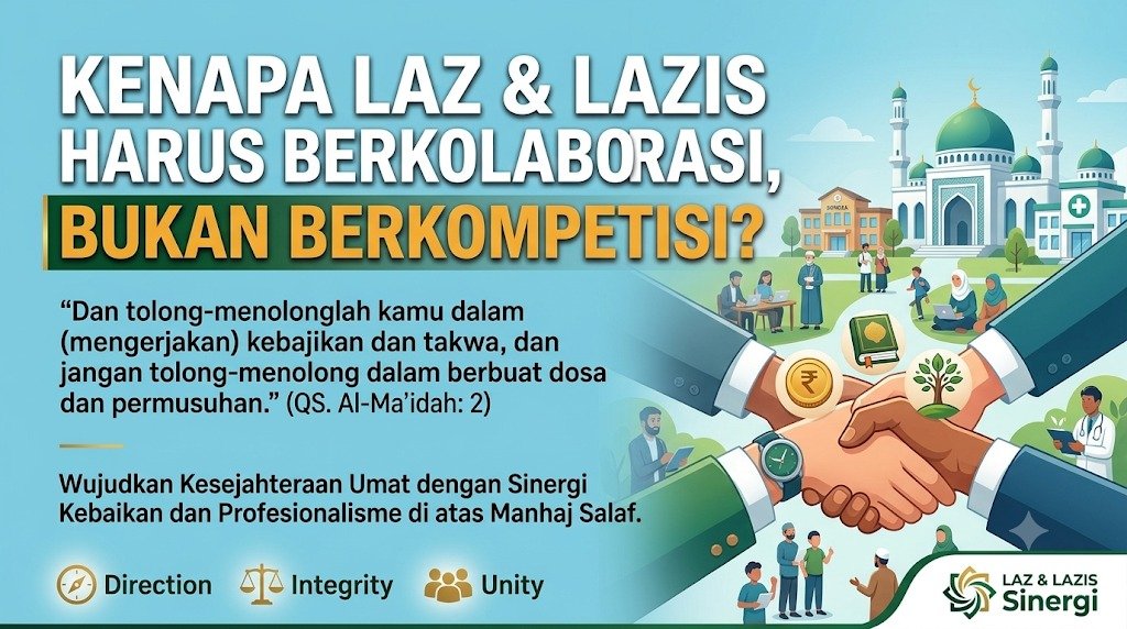 KENAPA LAZ & LAZIS HARUS BERKOLABORASI, BUKAN BERKOMPETISI?